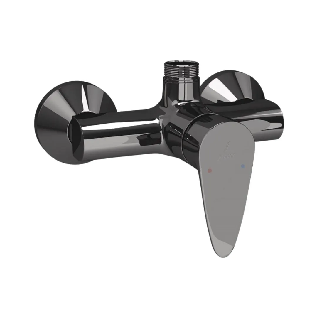 Jaquar 1 way wall mixer Vignette Prime normal flow VGP-BCH-81147 Black Chrome - image 1