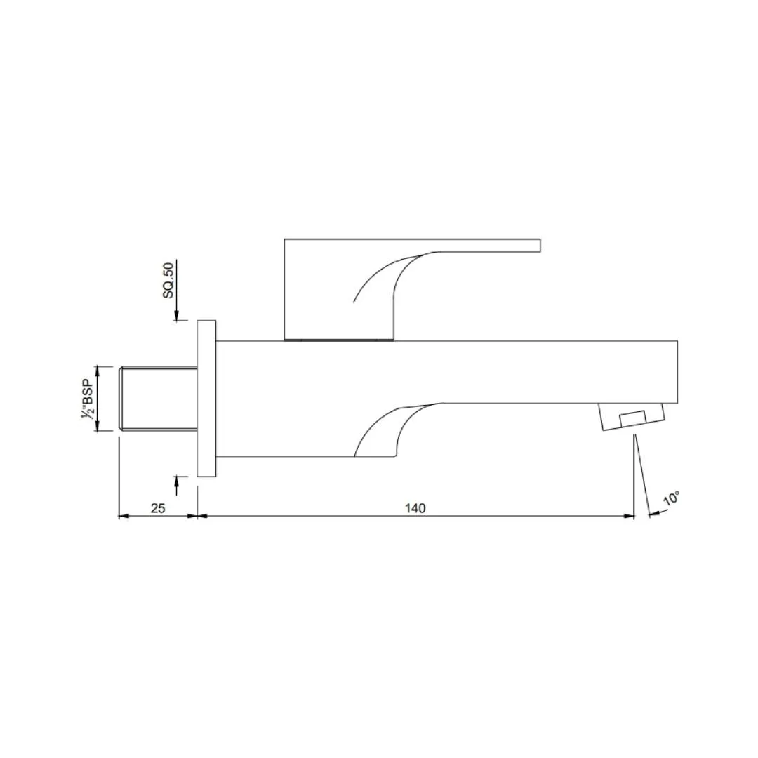 Jaquar wc area bib tap Vignette Prime VGP-CHR-81037 Chrome - image 2