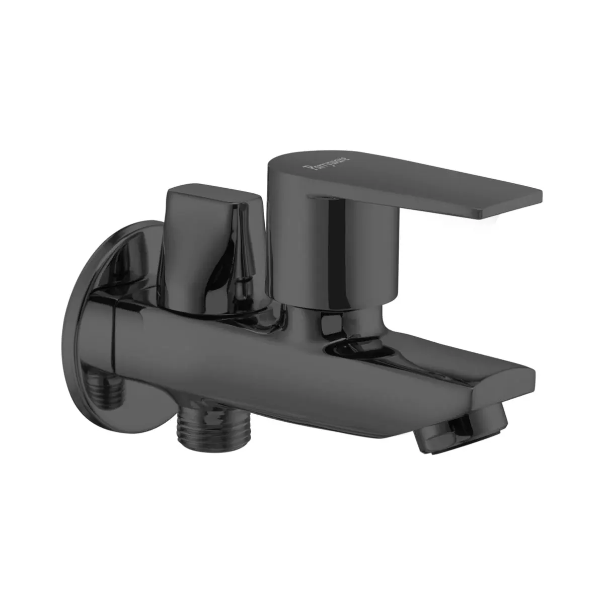 Parryware wc area 2 way bib tap praseo G5834A5 G5834A5 Shiny Black - image 1